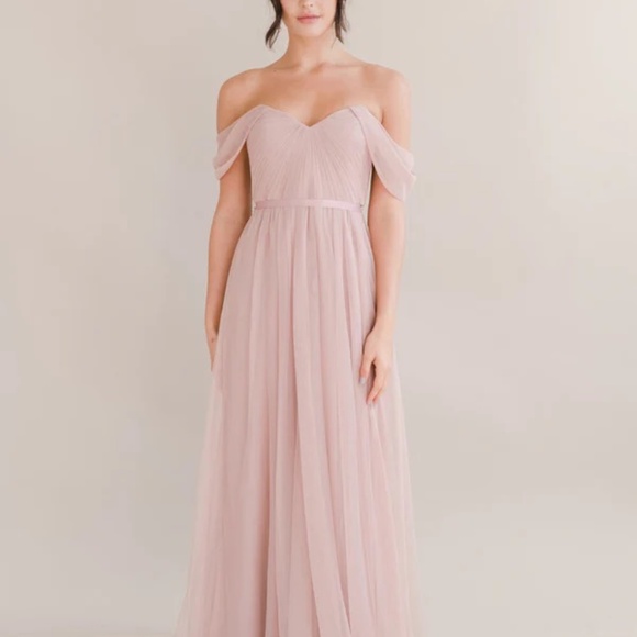 NWT TH&TH Bardot Gown (Grey, S) - Picture 13 of 15